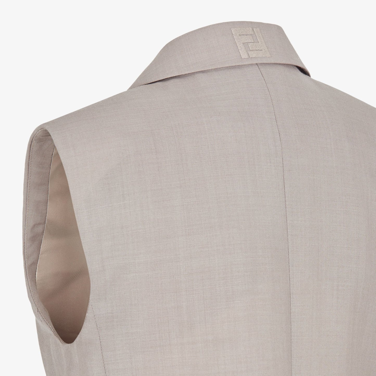 FENDI
Dove gray mohair vest