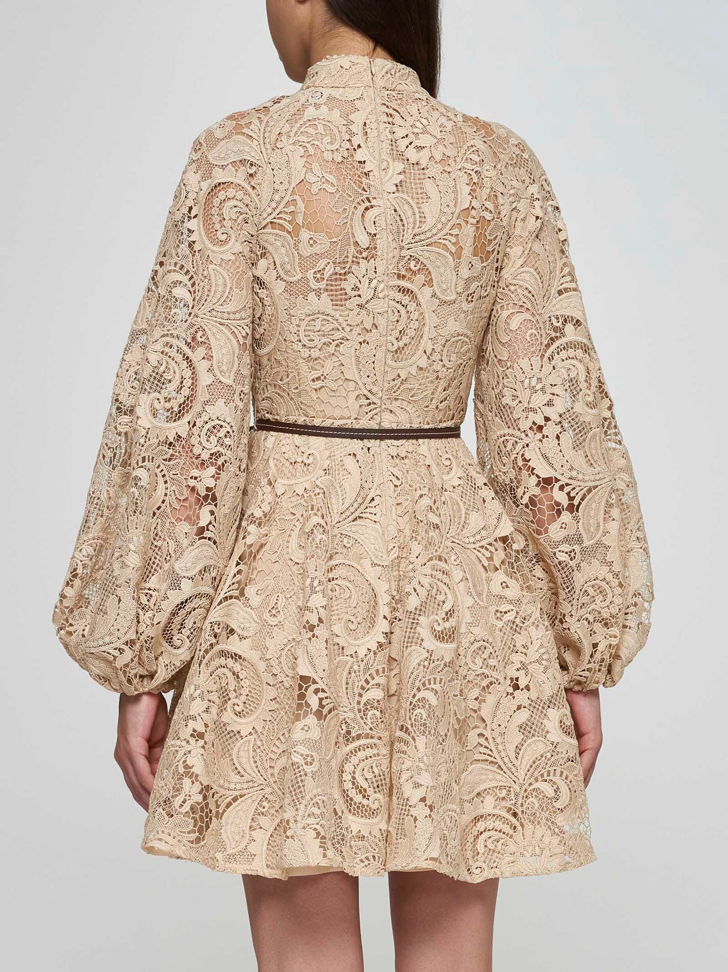 ZIMMERMANN WAVERLY LACE MINI DRESS