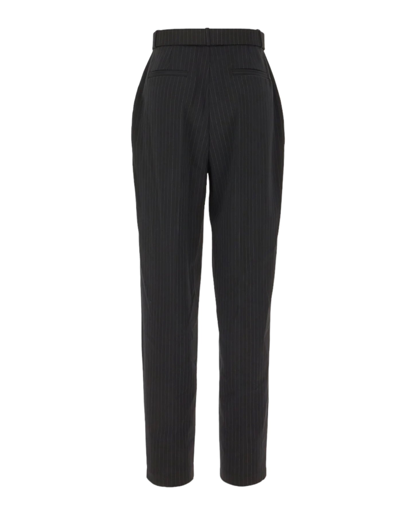 ELISABETTA FRANCHI Pinstriped High Waist Trousers